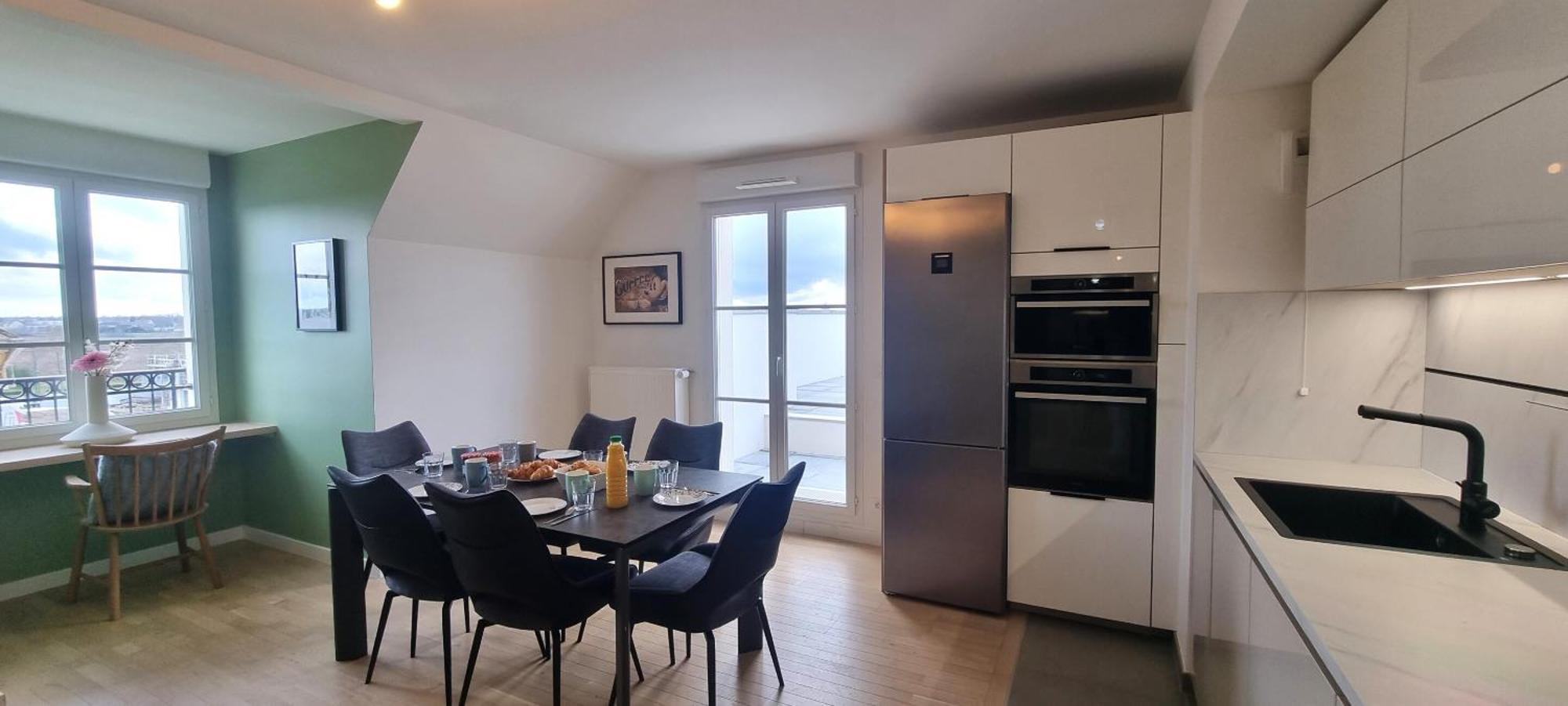 Sur Un Nuage By Plaza Apartment Serris Phòng bức ảnh