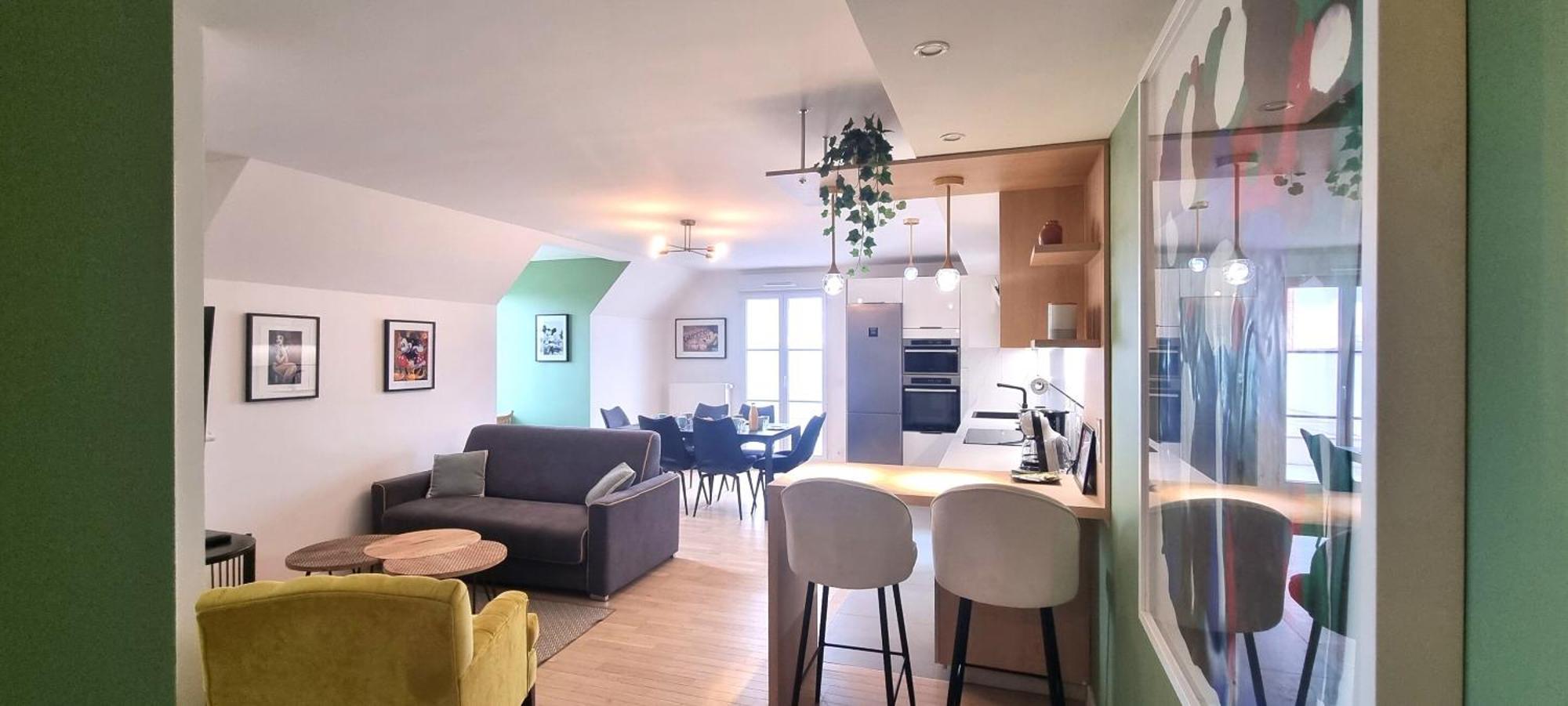 Sur Un Nuage By Plaza Apartment Serris Phòng bức ảnh